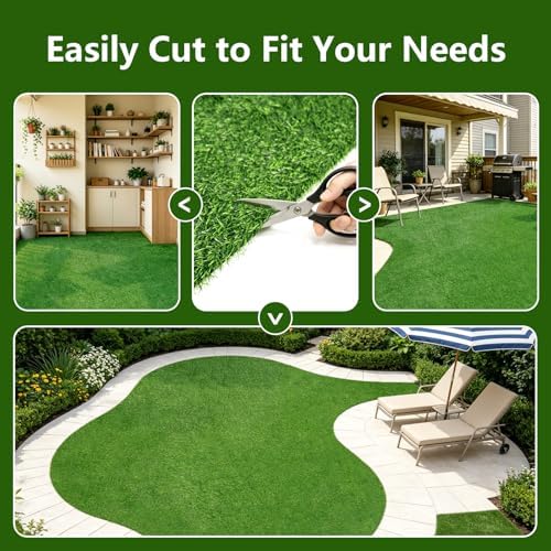 Artificial Grass Rug 6FT x 10FT – UV & Wear Resistant, Pet-Friendly Artificial - Image 7