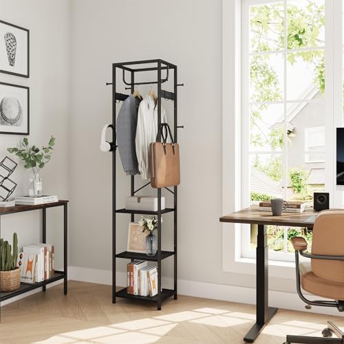ELYKEN Coat Rack Freestanding, Hall Tree - Image 6