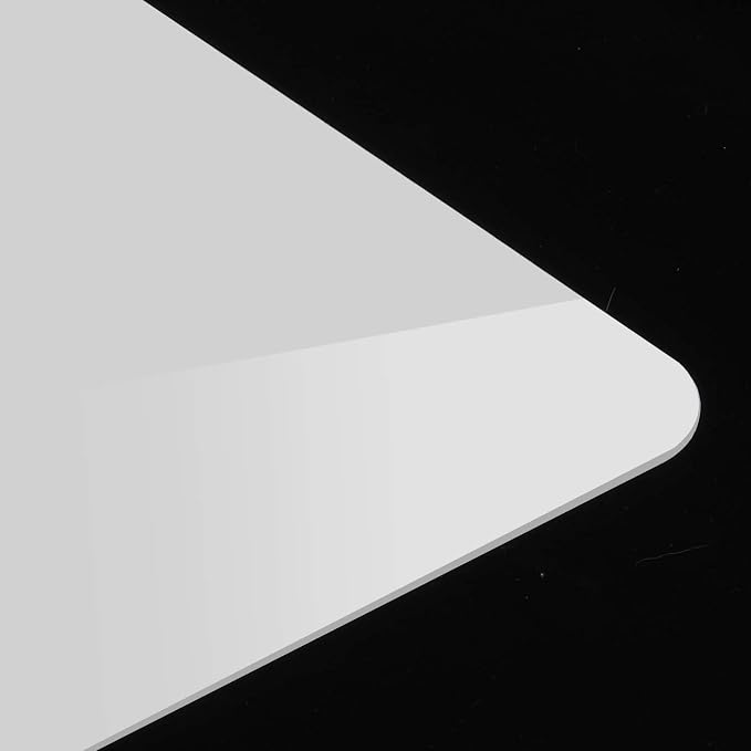 KINJOEK 12 x 12 Inch 30x30CM Acrylic White Reflective Display Table Riser - Image 3