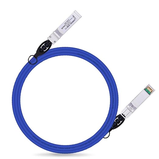 ipolex [Dark Blue 10G SFP+ Twinax Cable, Direct Attach Copper Passive Cable by ipolexUS