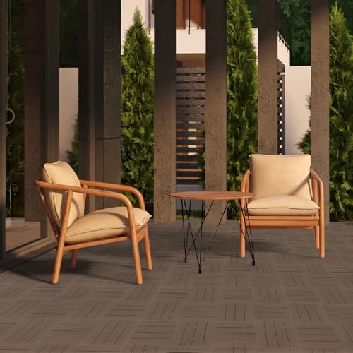 Outvita 27 PCS Interlocking Patio Deck Tiles, 12x12 Plastics Indoor Outdoor - Image 6