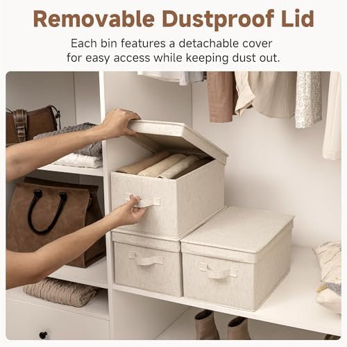 StorageWorks Fabric Storage Bins, Storage Basket - Image 2