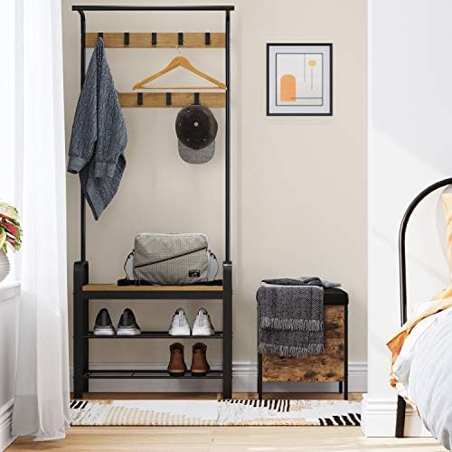 VASAGLE Coat Rack, Hall Tree - Image 3