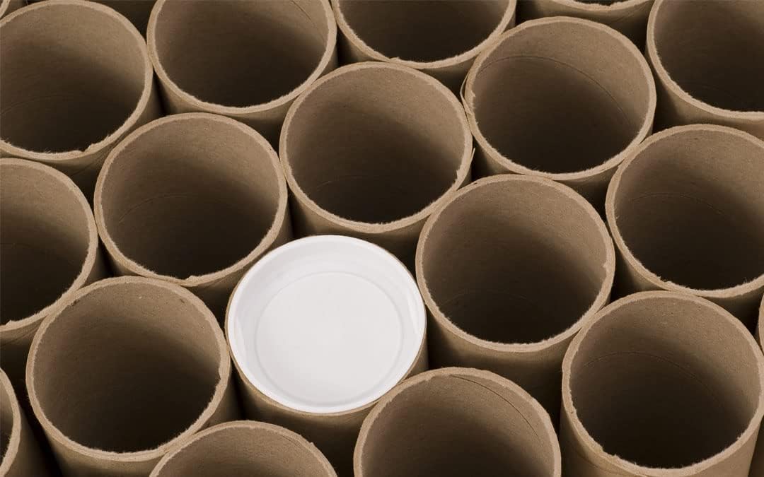 MagicWater Supply Mailing Tube - 2 in x 30 in - Kraft - 1 Pack - for Shipping and Storage of Posters, Arts, Crafts, and Documents