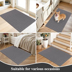 Ileading Indoor Door Mat 2x3ft, Absorbent Dog Muddy Paws Mats, Low-Profile - Image 7