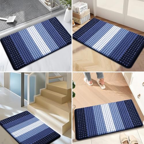 Kitinjoy Indoor Outdoor Door Mat, 47x20 Non-Slip Dirt Trapper Doormats - Image 6