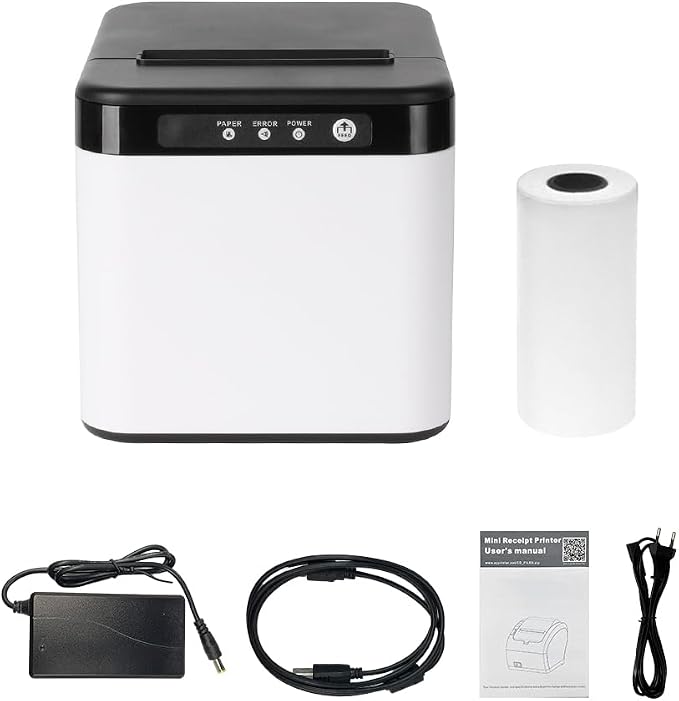 Bisofice 80mm Receipt Printer ESC/POS Thermal Printer Desktop Direct Print - Image 8