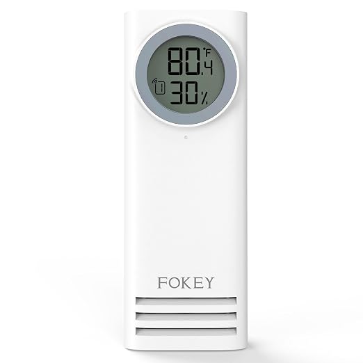 Remote Sensor Indoor Outdoor Thermometer Wireless by FOKEYDIRECT