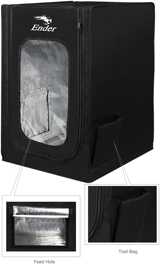 Creality 3D Printer Enclosure Fireproof and Dustproof Tent Constant Temperature - Image 4
