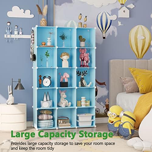 C&AHOME 16 Cube Storage Organizer Cube Shelves Units Storage Cubes - Image 4