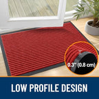 OLANLY Front Door Mat 47x23, Waterproof Heavy-Duty Indoor Outdoor Doormat - Image 4