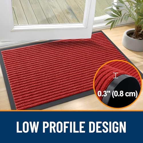 OLANLY Front Door Mat 47x23, Waterproof Heavy-Duty Indoor Outdoor Doormat - Image 4