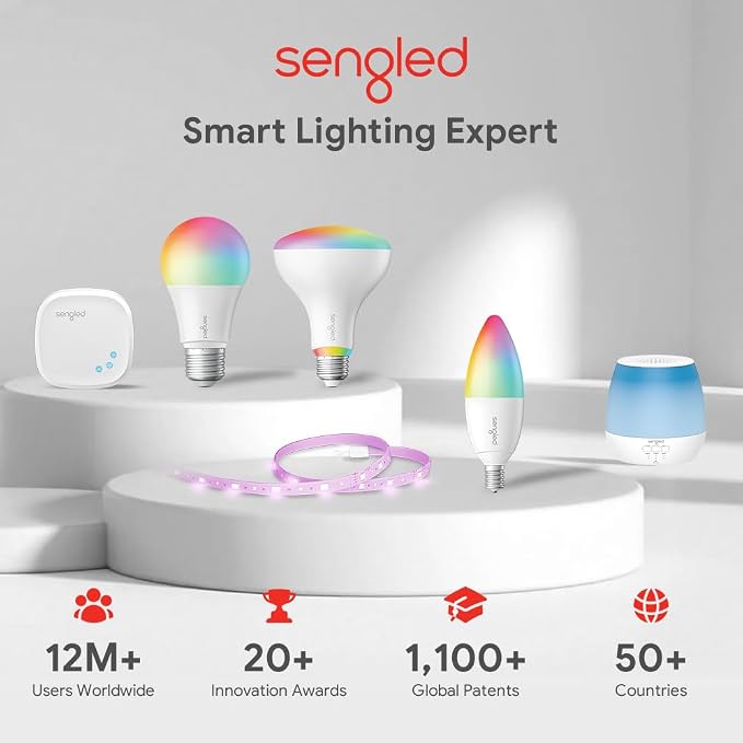 Sengled Zigbee Smart Light Bulbs, Smart Hub Required, Works - Image 6