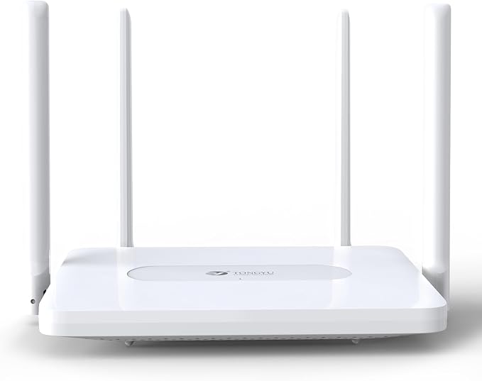 Tongyu AX1800 WiFi 6 Router, 1200Mbps Dual Band Wireless Internet Router by TongYu