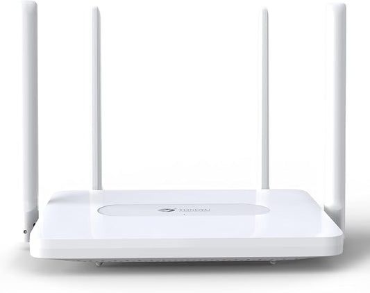 Tongyu AX1800 WiFi 6 Router, 1200Mbps Dual Band Wireless Internet Router by TongYu