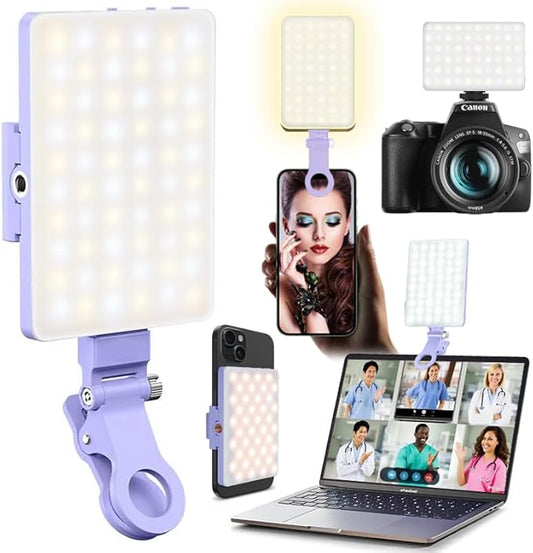 60 LED Portable Selfie Light Video Conference Lighting by Unknown