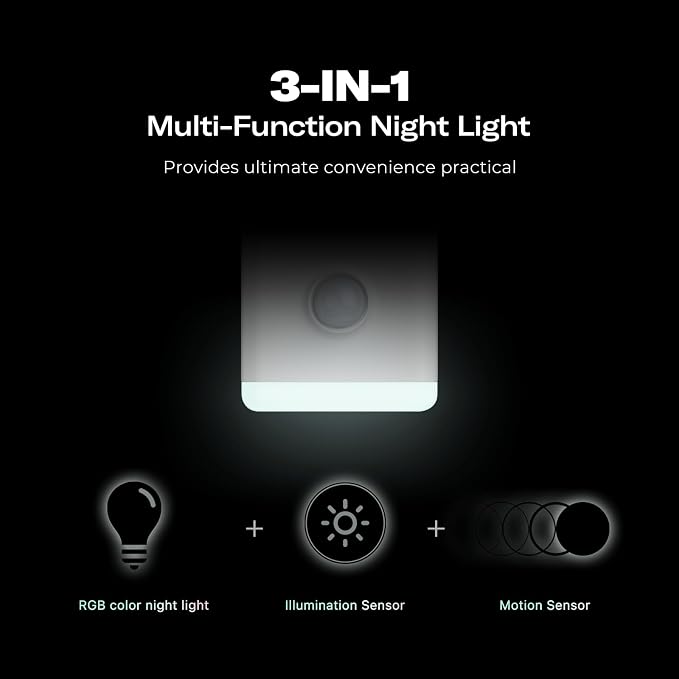 THIRDREALITY Multi-Function Night Light 4 Pack, Zigbee Repeater, 3-in-1 - Image 3