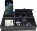Zcaukya Men's Valet Tray, 5 Compartments by Zcaukya%7CBringYouHappyTime