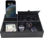 Zcaukya Men's Valet Tray, 5 Compartments by Zcaukya%7CBringYouHappyTime