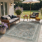 GENIMO 5x8 Outdoor Rug, Washable - Image 7