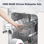 Tomorotec Roll Up Dish Drying Rack Over Sink, 304 Steel - Image 6