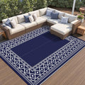GENIMO Outdoor Rug, Waterproof Plastic Rugs by GENIMO