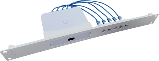 19-inch 1U Network Rack Mount for Ubiquiti Gateway UCG-Ultra and UXG-Max by Unknown