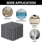 30 Pack Drainage Interlocking Tiles, Modular Interlocking Floor Tiles - Image 3