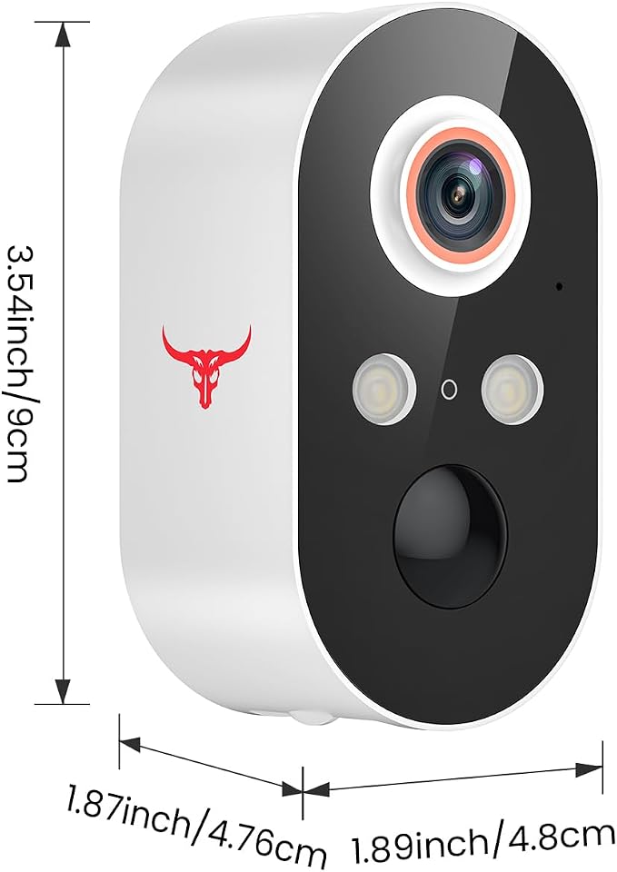 1080P Wireless Security Camera Outdoor, Battery Powered, AI Human Detection - Image 4