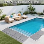24 Pack Non Slip Shower Floor Mat, 12.2x12.2Inch Soft PVC Non Slip Shower Floor - Image 5