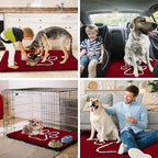 Smiry Dog Door Mat for Muddy Paws, Absorbent Non Slip Dirt Trapper - Image 4