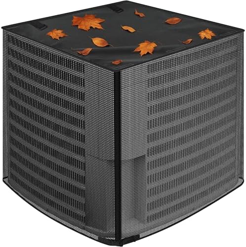 COSFLY 2 in 1 AC Covers for Outside Units, Full Mesh 28”W x 28”D x 32”H by COSFLYFurnitureSetCovers