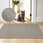 Braided Doormat Brown 24"x35" by winolive