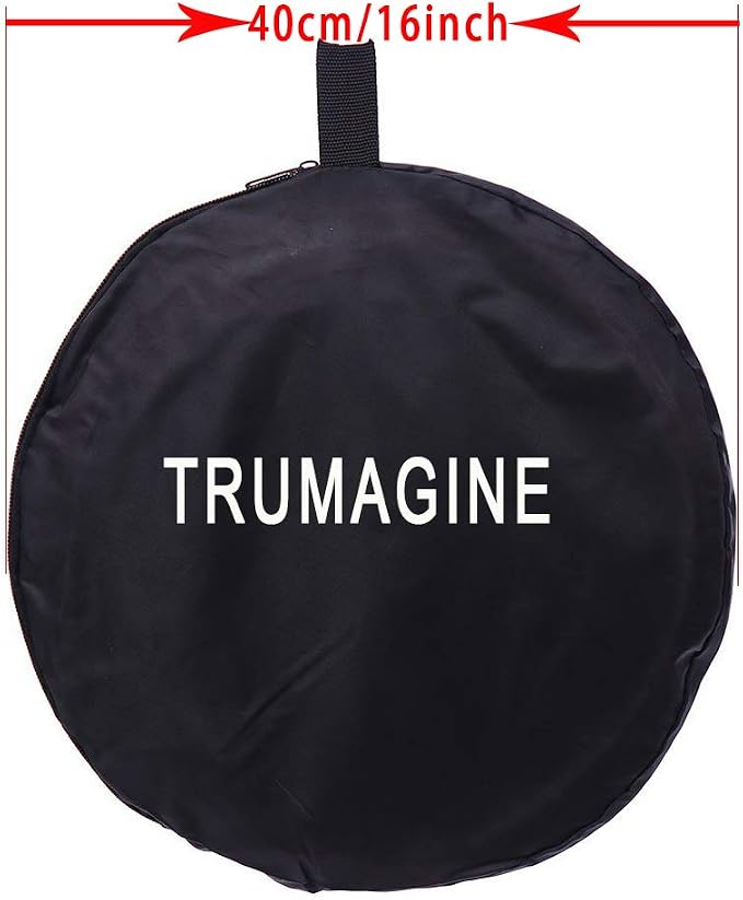 5 in 1 Portable 35"x47"/ 90x120cm Oval Collapsible Multi Disc Photography - Image 7