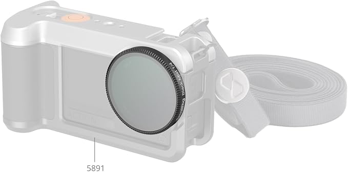 SmallRig 1/4 Black Mist Filter for DJI Osmo Action 6, Snap On Black Diffusion - Image 9