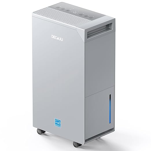 5000 Sq.Ft Energy Star Most Efficient 2024 Dehumidifier, Max 100 Pint Moisture by DrySmartLiveBetter