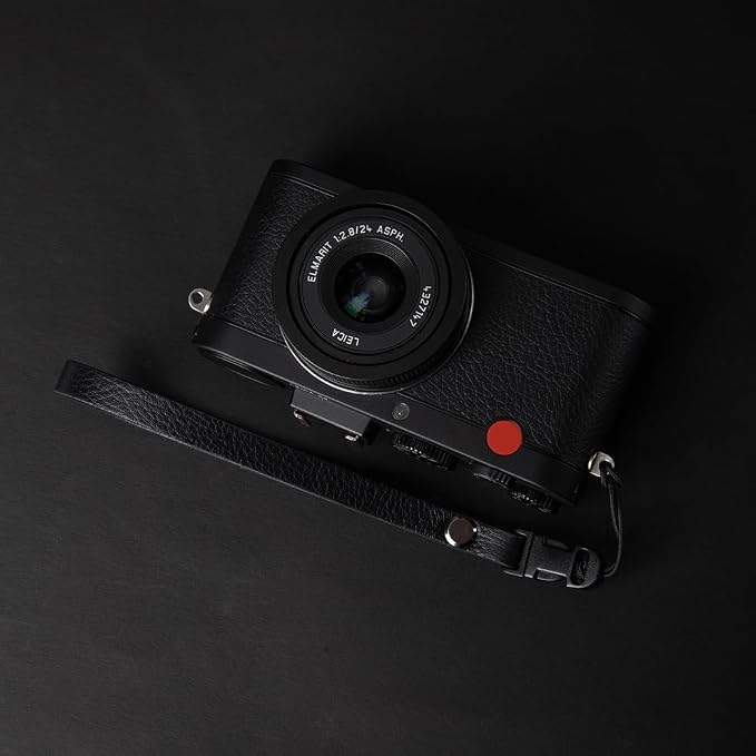 Vintage Minimalist Leather Camera Neck Shoulder Strap - Image 4