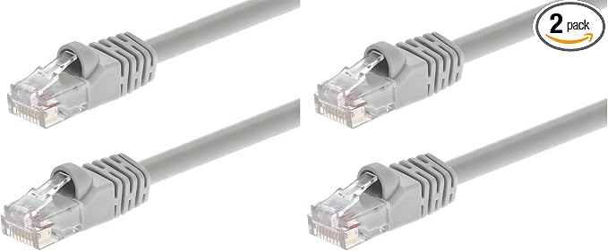 Monoprice 7FT 24AWG Cat6 550MHz UTP Ethernet Bare Copper Network Cable by Monoprice