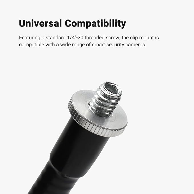 Holicfun Clip Mount for Ring, Google Nest, and Arlo Indoor Outdoor Cameras - Image 5