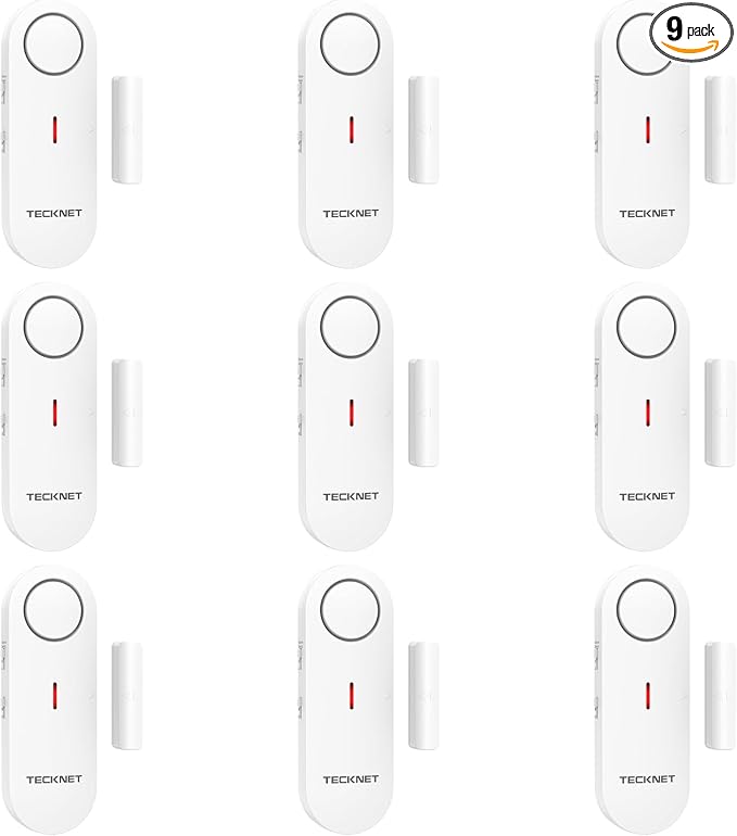 TECKNET Door Alarms for Kids Safety, Window Alarm Pool Alarms Door Alarm for by Tecknet