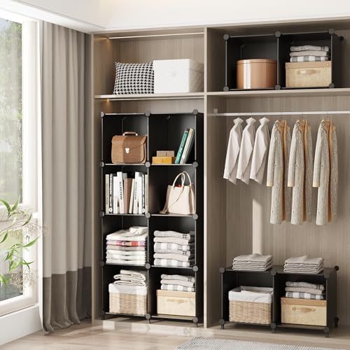 AWTATOS 12 Cube Storage Organizer, Closet Organizer Storage Shelves - Image 4