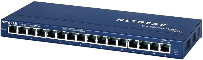 NETGEAR Switch 16 Ports EN Fast EN by NETGEAR