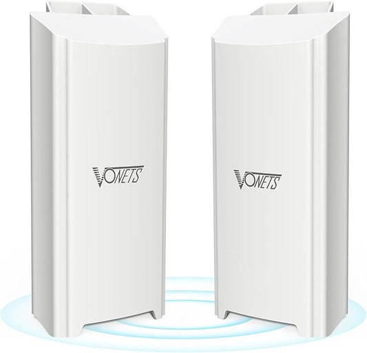VBGO 5G WiFi Bridge Pair 5.8GHz Band Support Wireless Kit High Speed 1800Mbps by VONETS