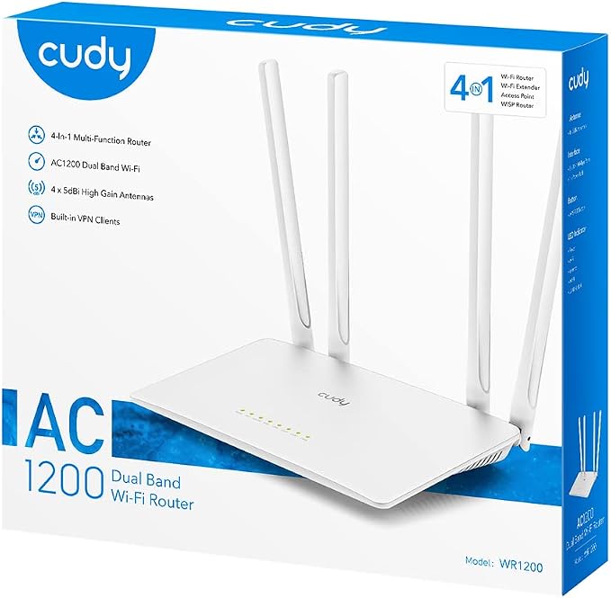 Cudy AC1200 Smart WiFi Router Extender, Access Point, 5GHz Dual Band, - Image 8