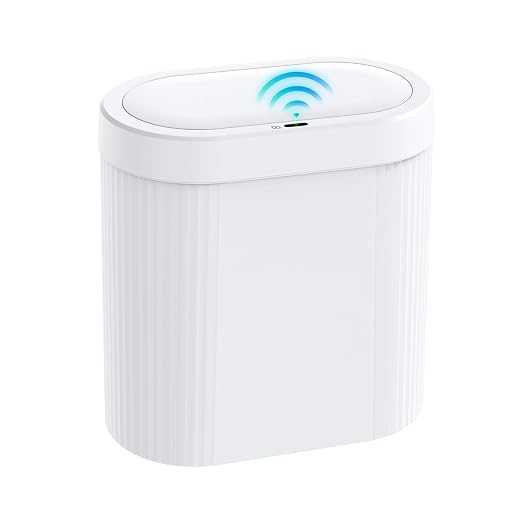 jinligogo 5 Gallon Bathroom Trash Can by SecureSpacesCleanerPlaces