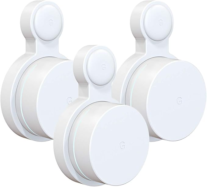 Outlet Wall Mount for Google WiFi AC1200, Cable Management & Space Saving by Pefecon