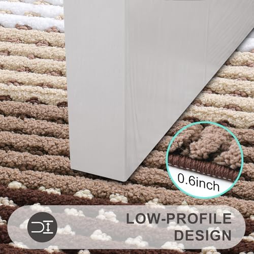Kitinjoy Indoor Outdoor Door Mat, 30x17 Non-Slip Dirt Trapper Doormats - Image 4