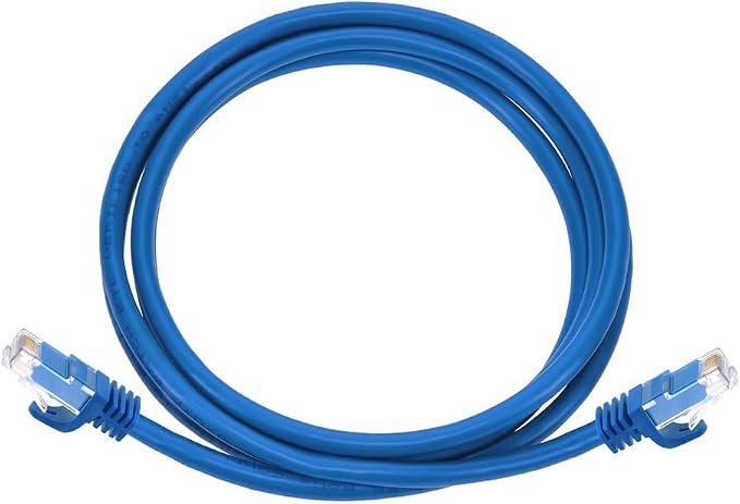 Monoprice Cat5e 5ft Blue Patch Cable UTP 24AWG 350MHz Pure Bare Copper Snagless - Image 4
