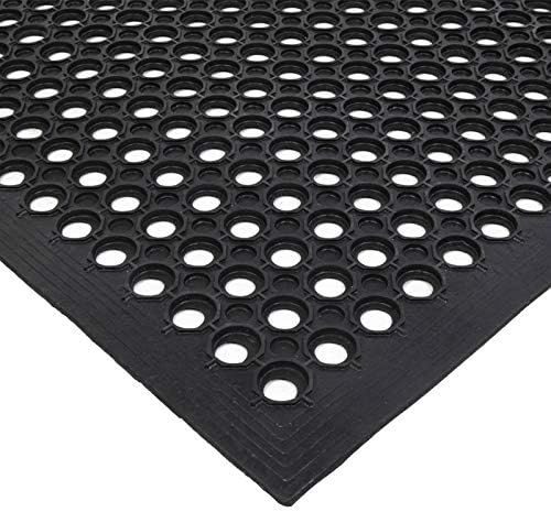 60" x 35" Heavy Duty Rubber Floor Mat, 8mm Thick Outdoor Mats - Image 5