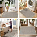 Braided Doormat Brown 24"x35" - Image 4